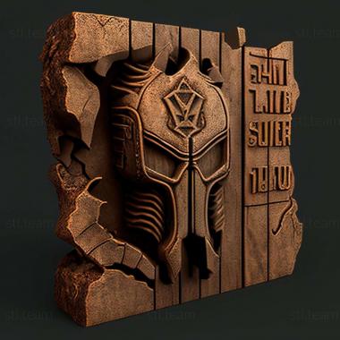 3D model Fallout 3 Broken Steel game (STL)